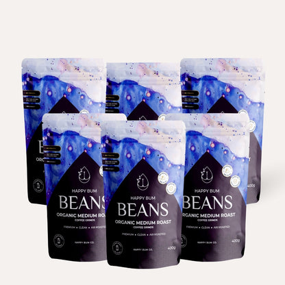 Happy Bum Beans - Organic Medium Roast Enema Coffee