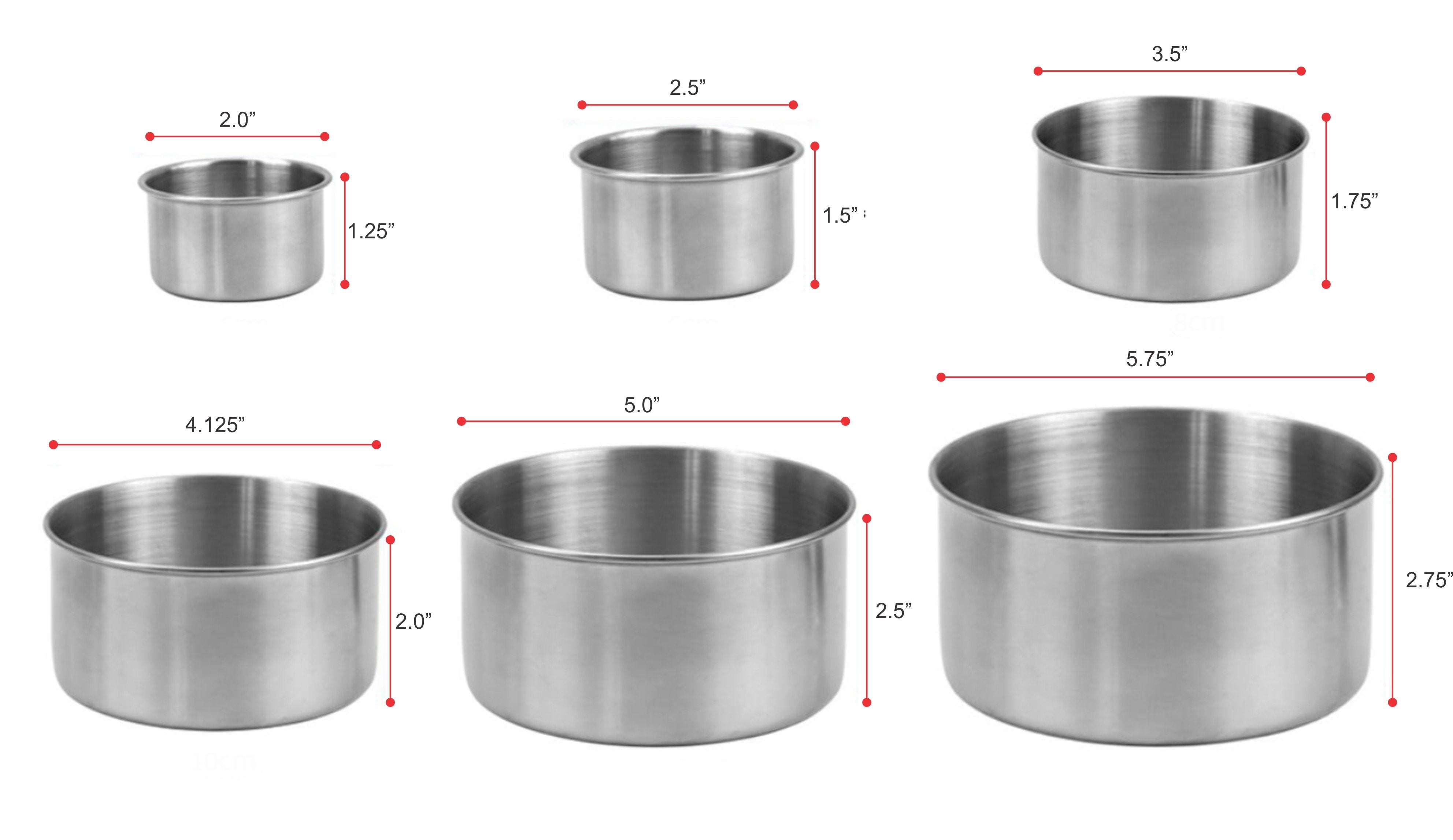 Stainless Steel Lunch Box, 6 Pc Set, Leak Proof, 78 Oz by ecozoi