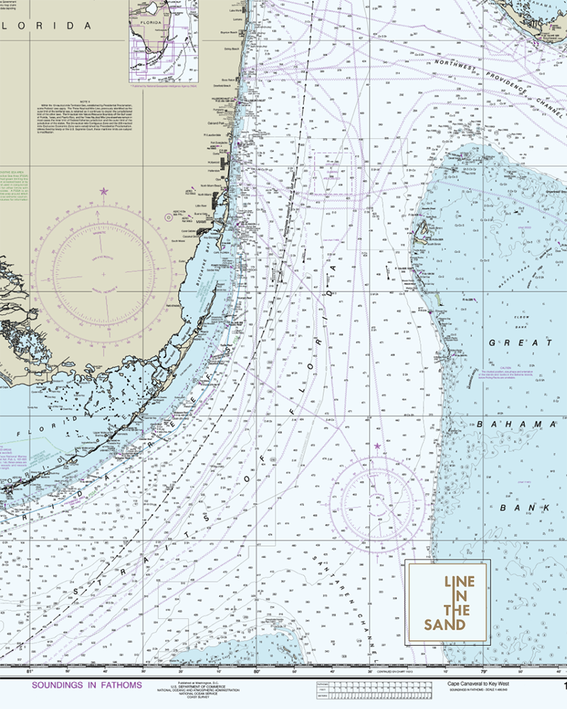 Nautical Chart Solar Gaiter