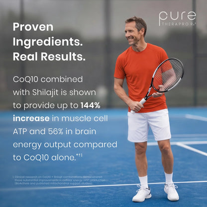 MicroActive CoQ10 with MicroPQQ + Shilajit