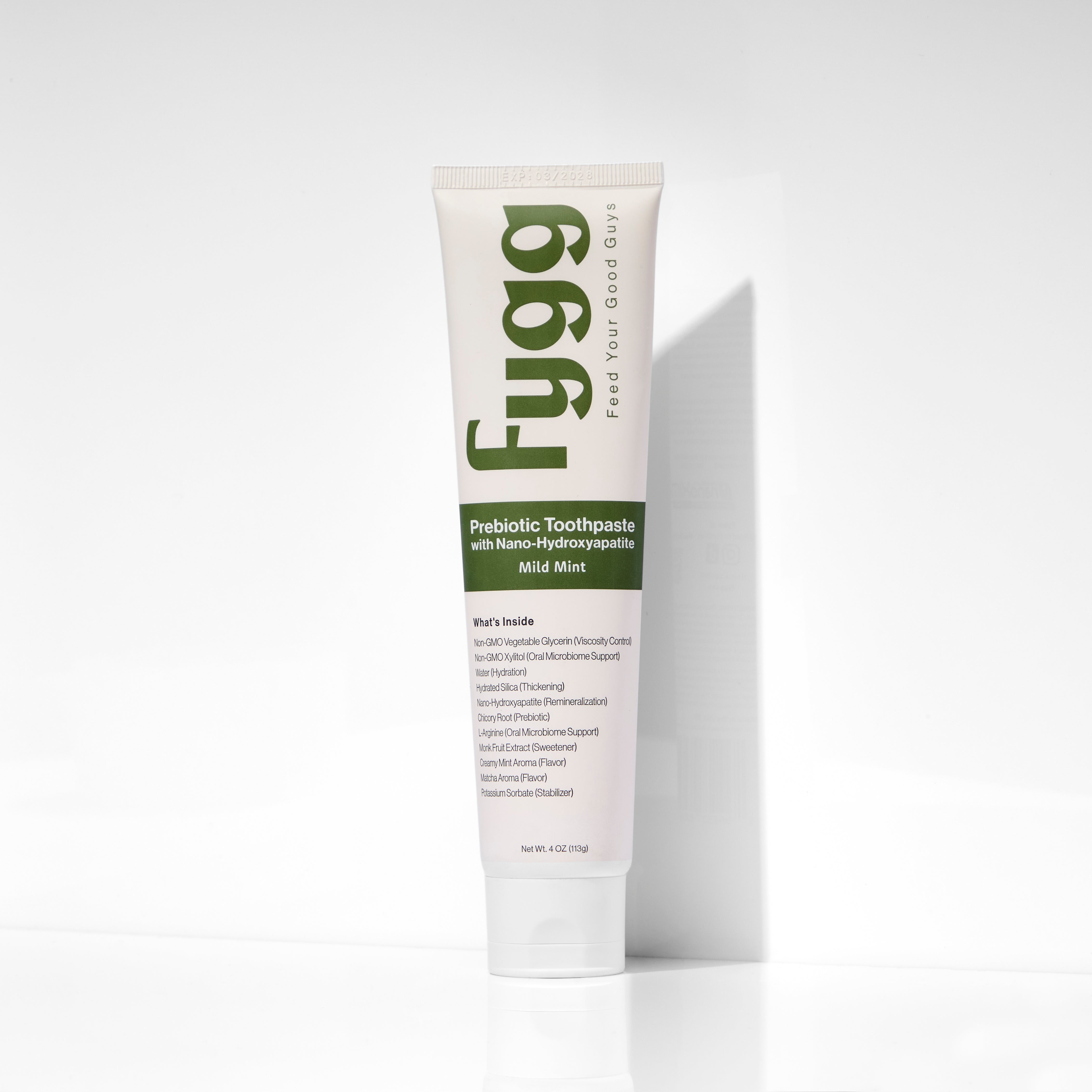 Nano-Hydroxyapatite Toothpaste with Prebiotics | Mild Mint