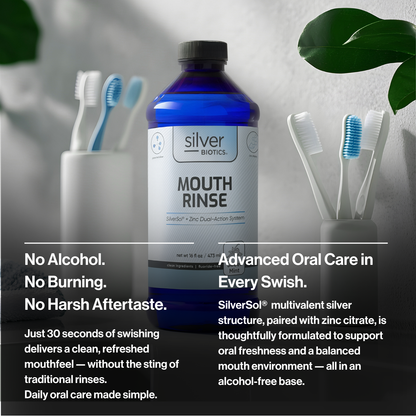 COMING SOON - Alcohol-Free Sweet Mint Mouth Rinse