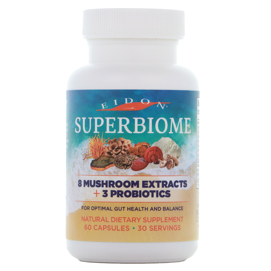 SuperBiome Mushroom Probiotic Capsules