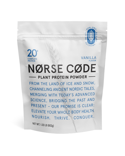 NØRSE CØDE Vanilla Plant Protein Powder by NØRSE CØDE