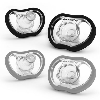 Active Flexy Pacifier (4m+) by Nanobébé US