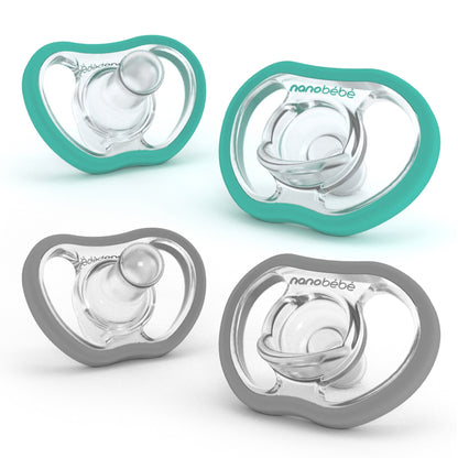 Active Flexy Pacifier (4m+) by Nanobébé US