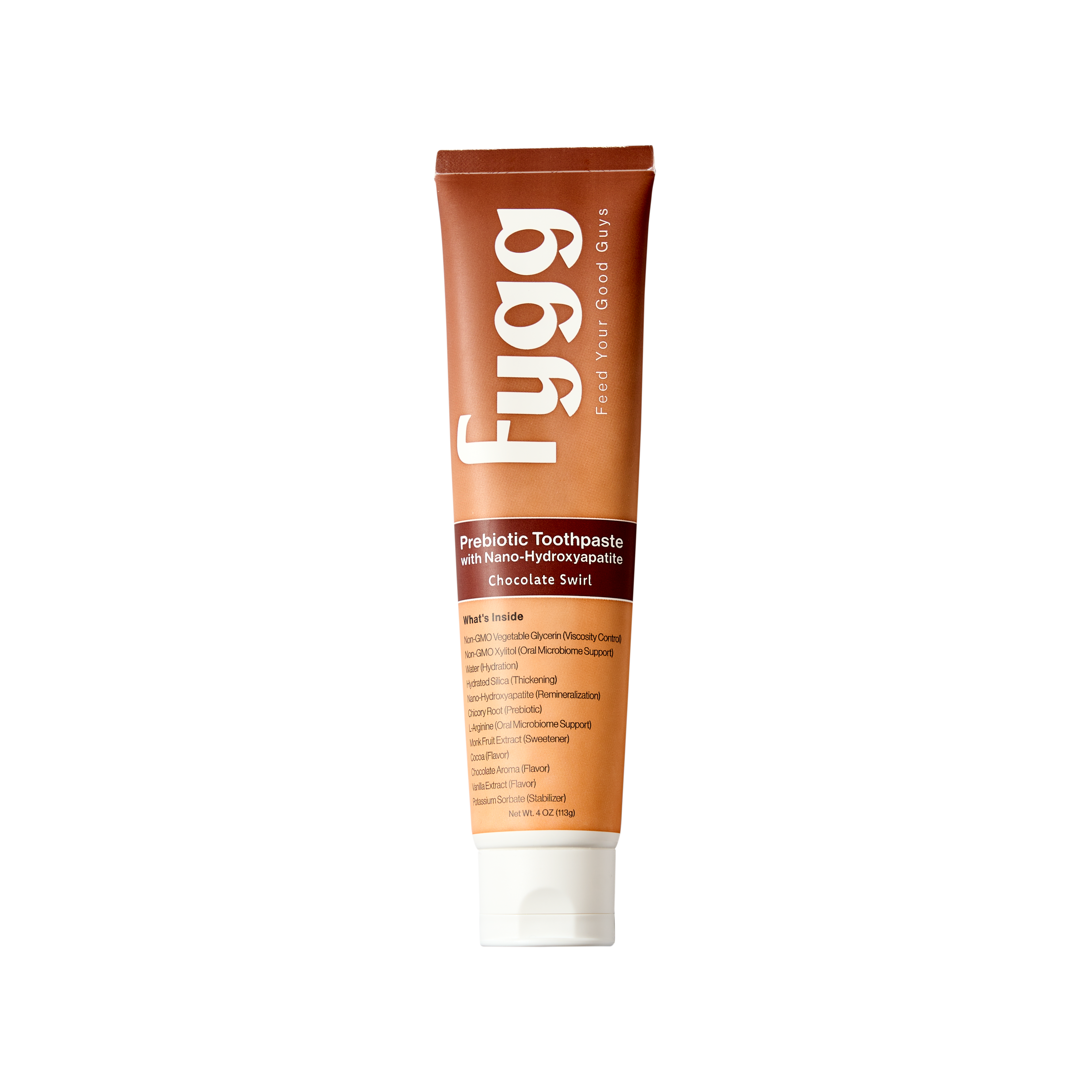 Nano-Hydroxyapatite Toothpaste with Prebiotics | Chocolate Swirl