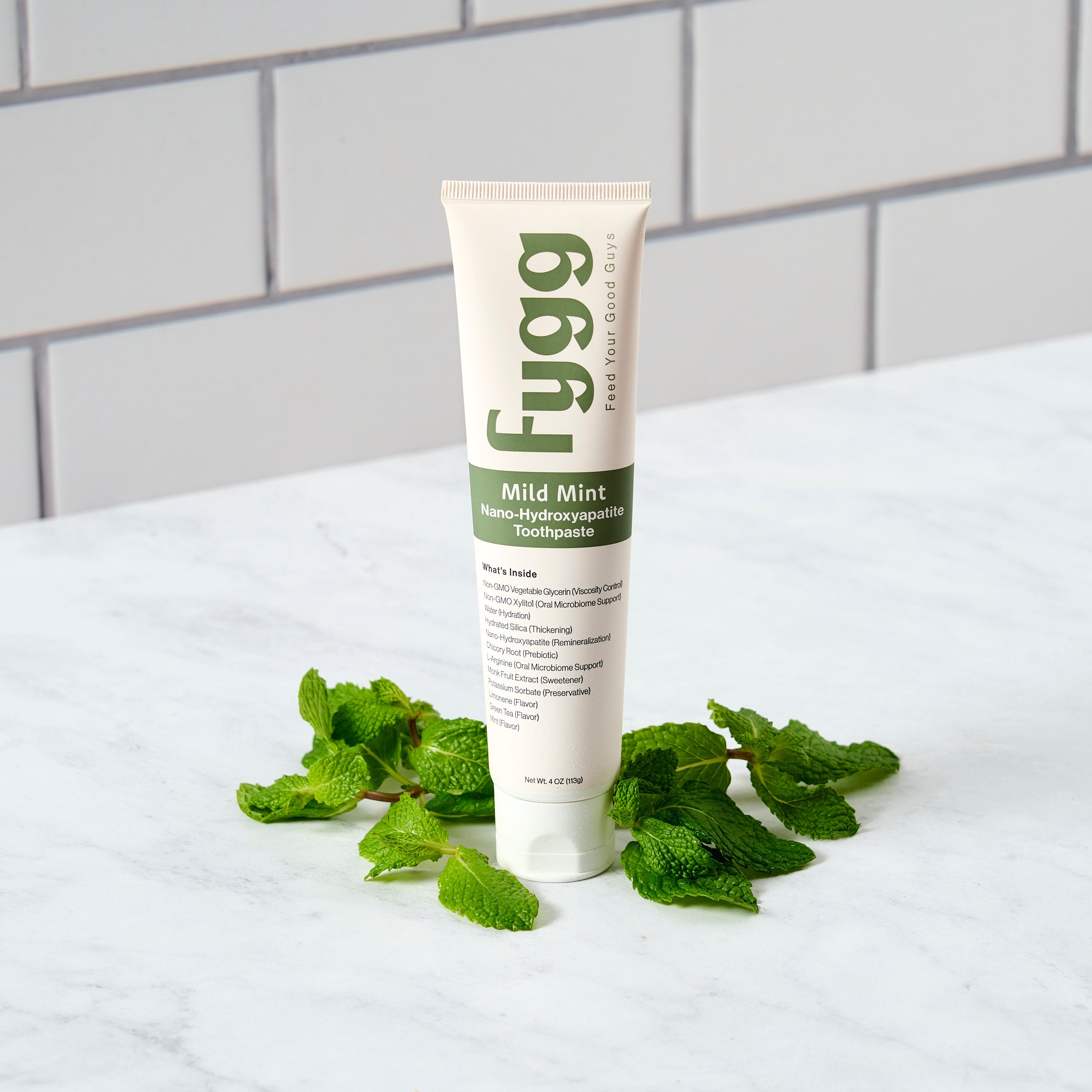 Nano-Hydroxyapatite Toothpaste with Prebiotics | Mild Mint