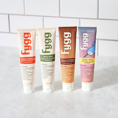 Nano-Hydroxyapatite Toothpaste with Prebiotics | Chocolate Swirl