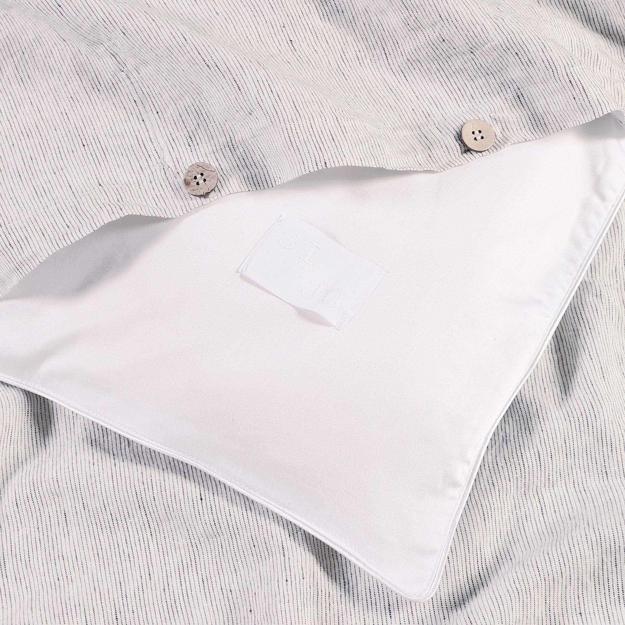 Sijo LuxeWeave Linen Duvet Cover - Thumbnail 4