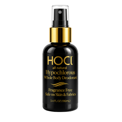 Whole Body Deodorant Spray | 3.4oz | TSA-Friendly Fragrance-Free HOCl