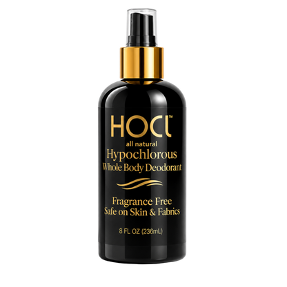 Whole Body Deodorant Spray | 8oz | Fragrance-Free + Aluminum-Free HOCl