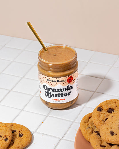 Cookie Dough (Chipless) Granola Butter by Oat Haus