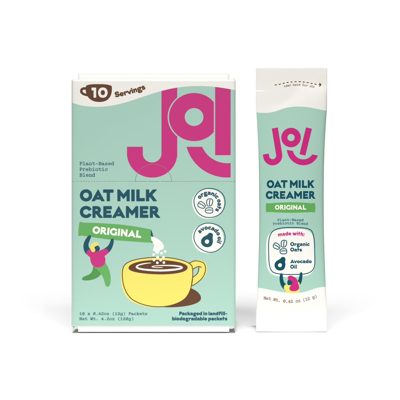 Oat Milk Creamer, Original - Singles by JOI