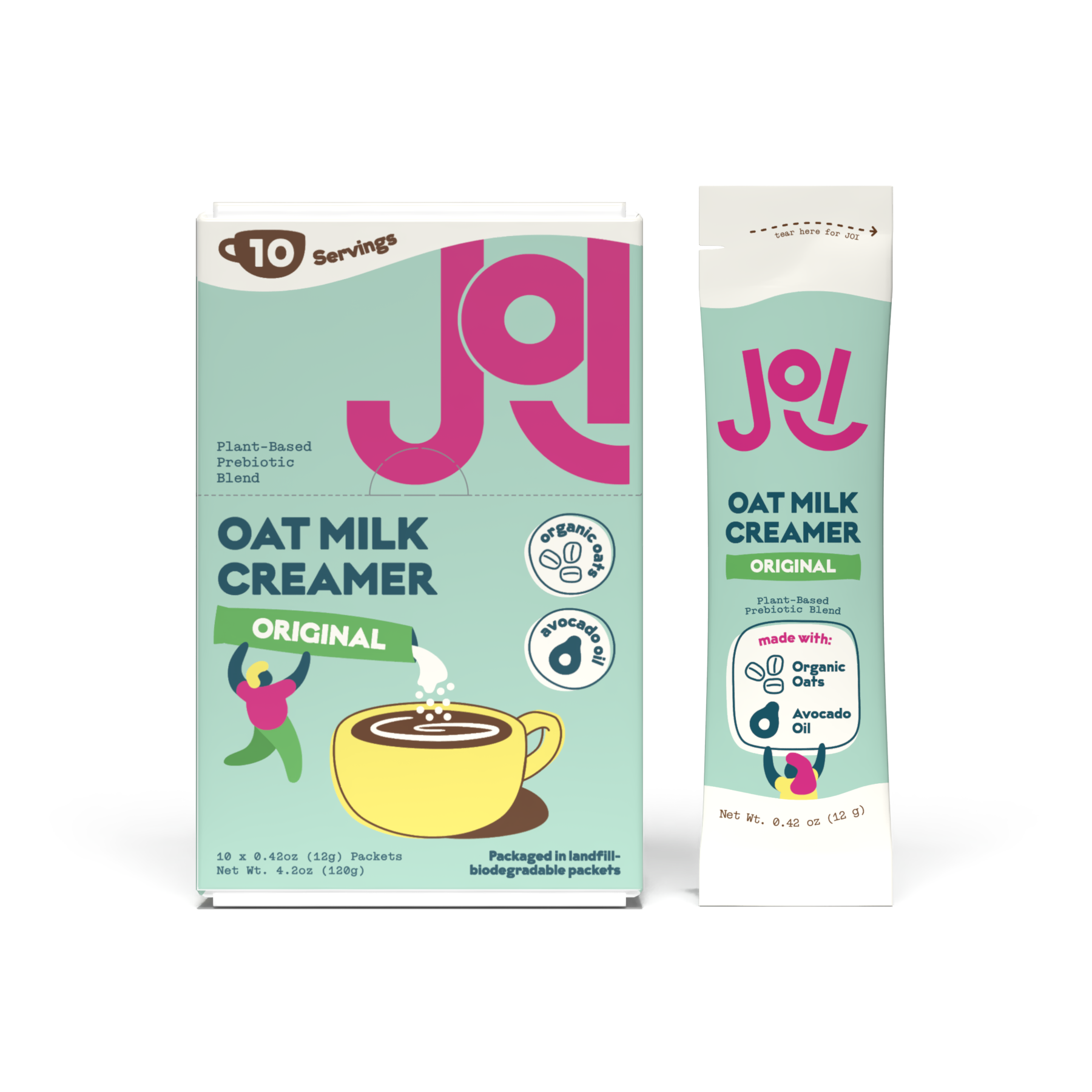 Oat Milk Creamer, Original - Singles by JOI