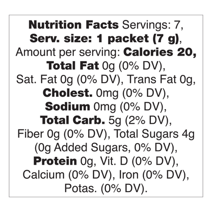 On the Go Detox Honey Packets x 12