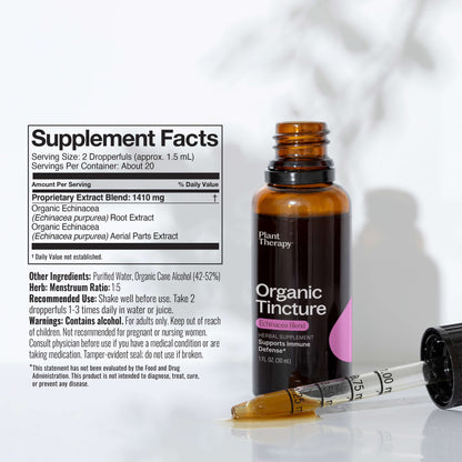 Organic Echinacea Blend Herbal Tincture by Plant Therapy