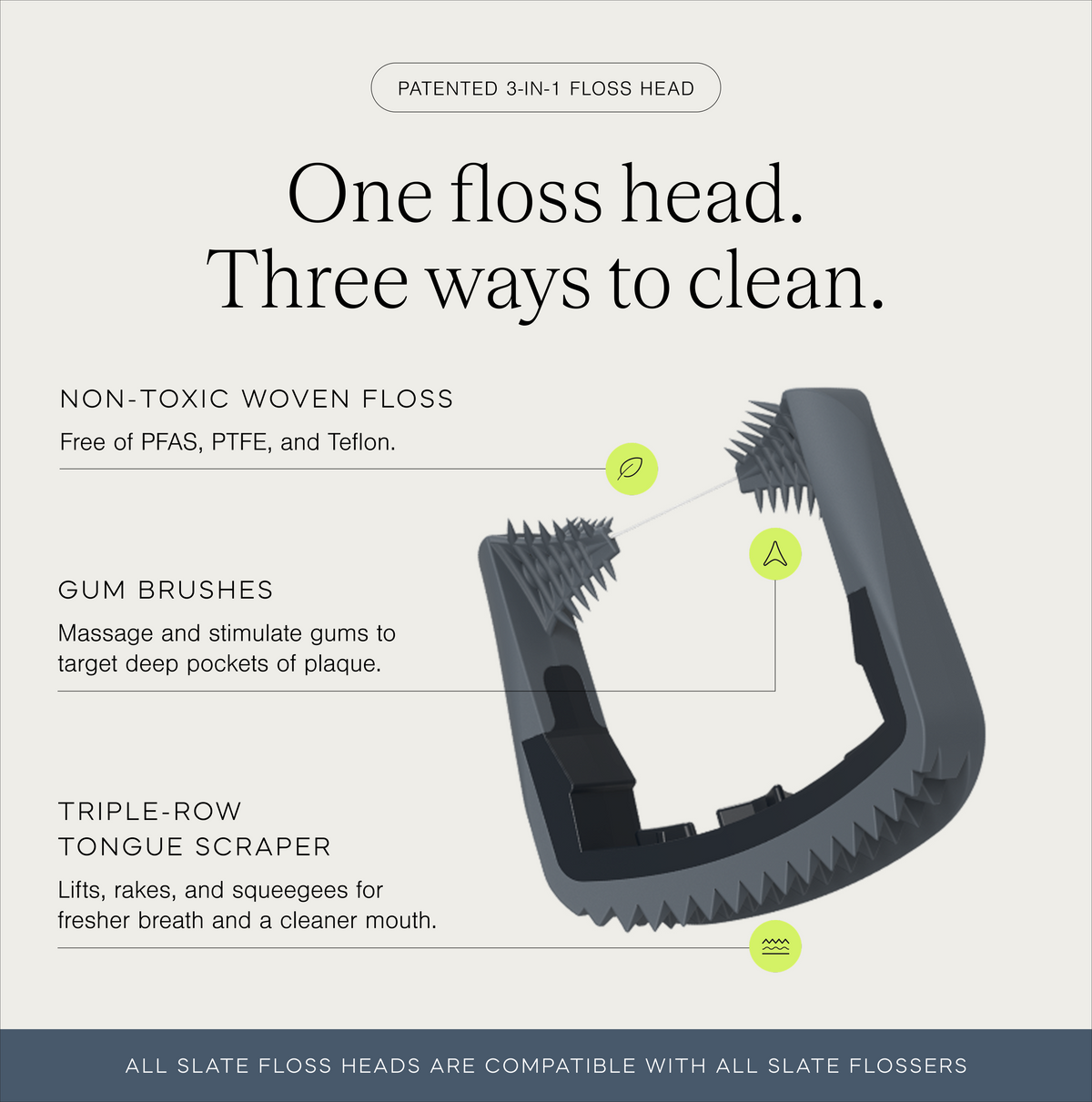 Slate Origin Electric Flosser