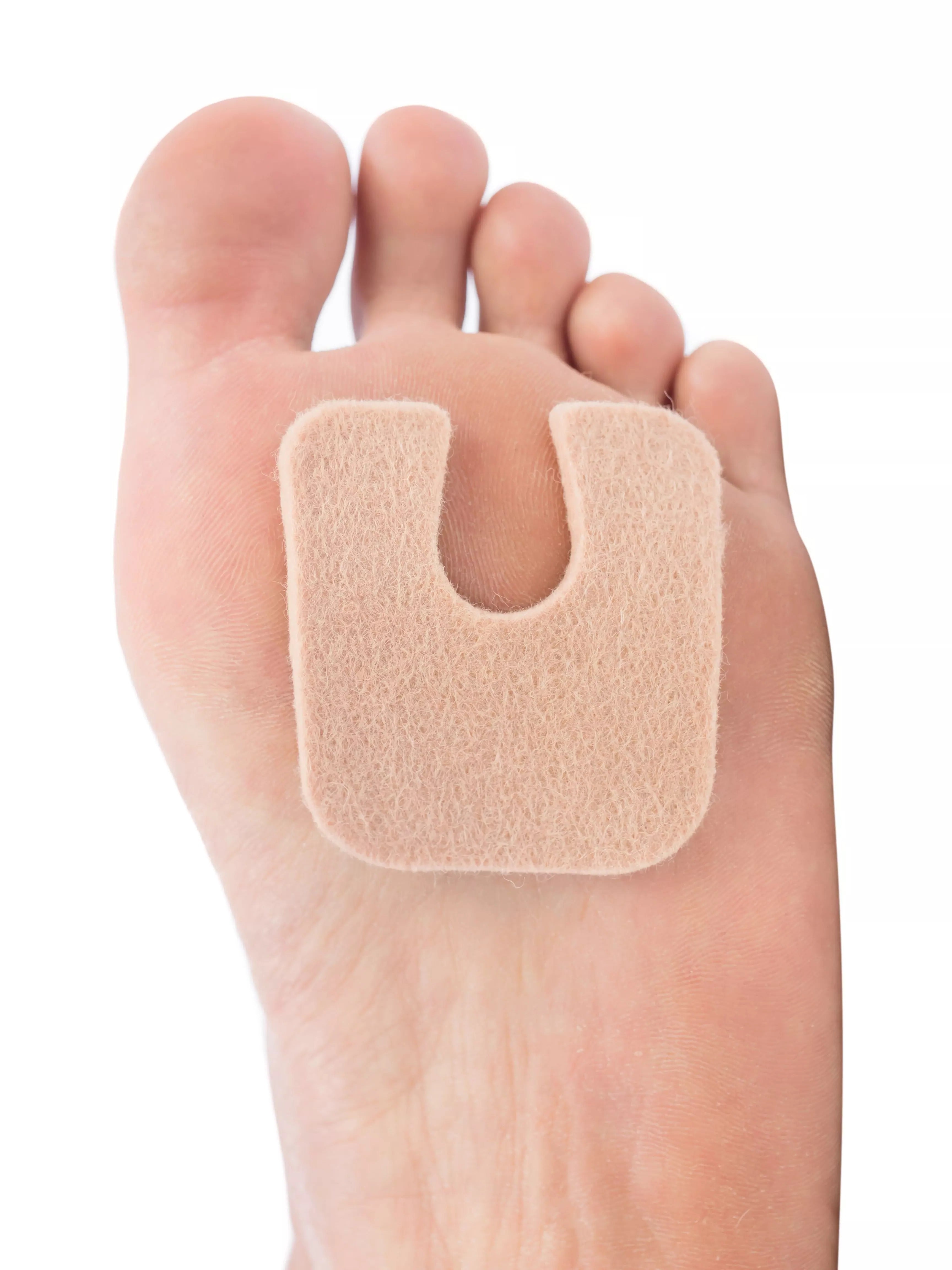 U-Shaped Felt Moleskin Callus Pads by ZenToes