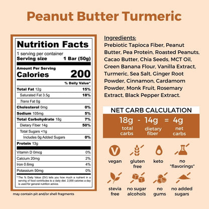 Peanut Butter Turmeric by Resist Nutrition