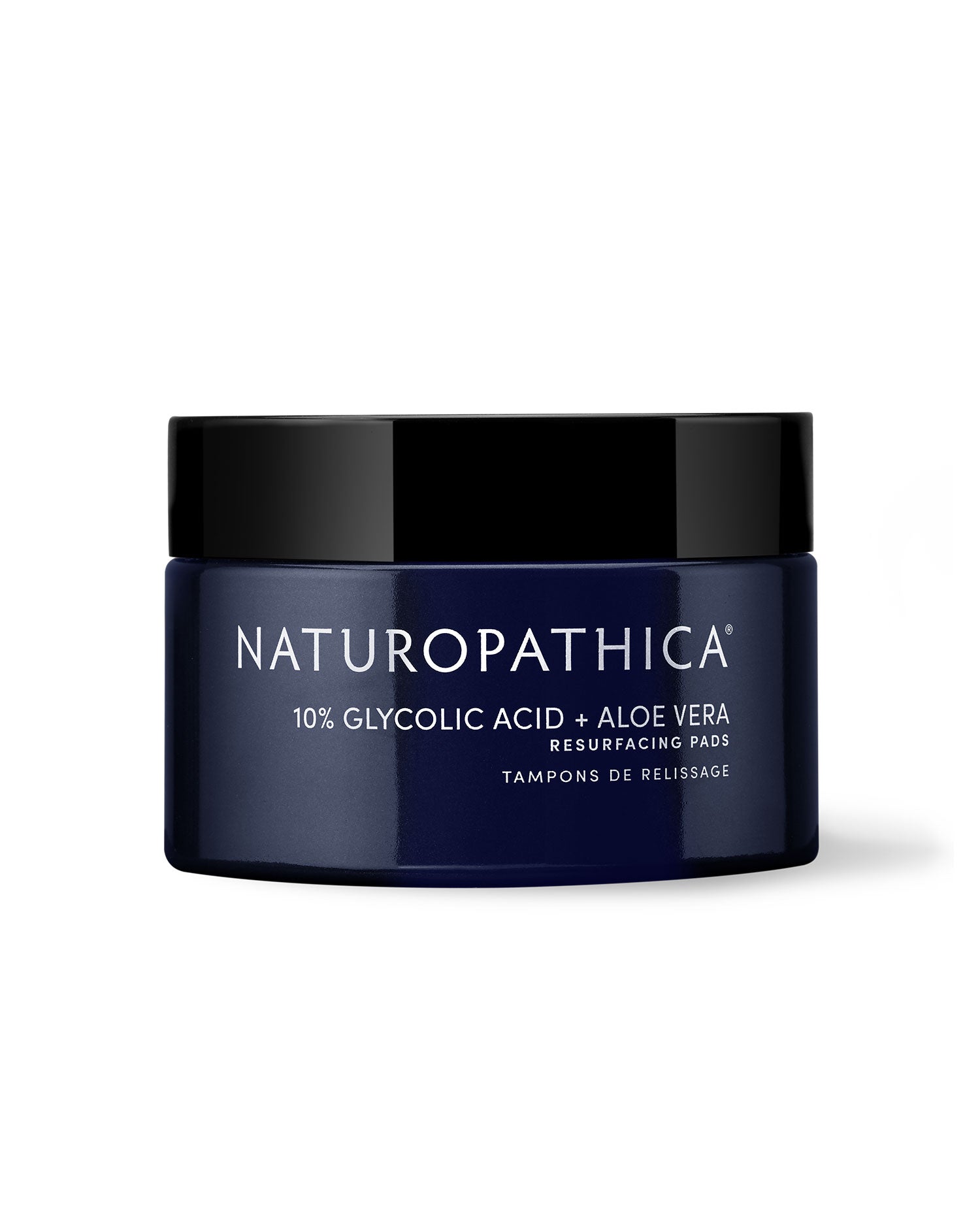 10% Glycolic Acid + Aloe Vera Resurfacing Pads by Naturopathica