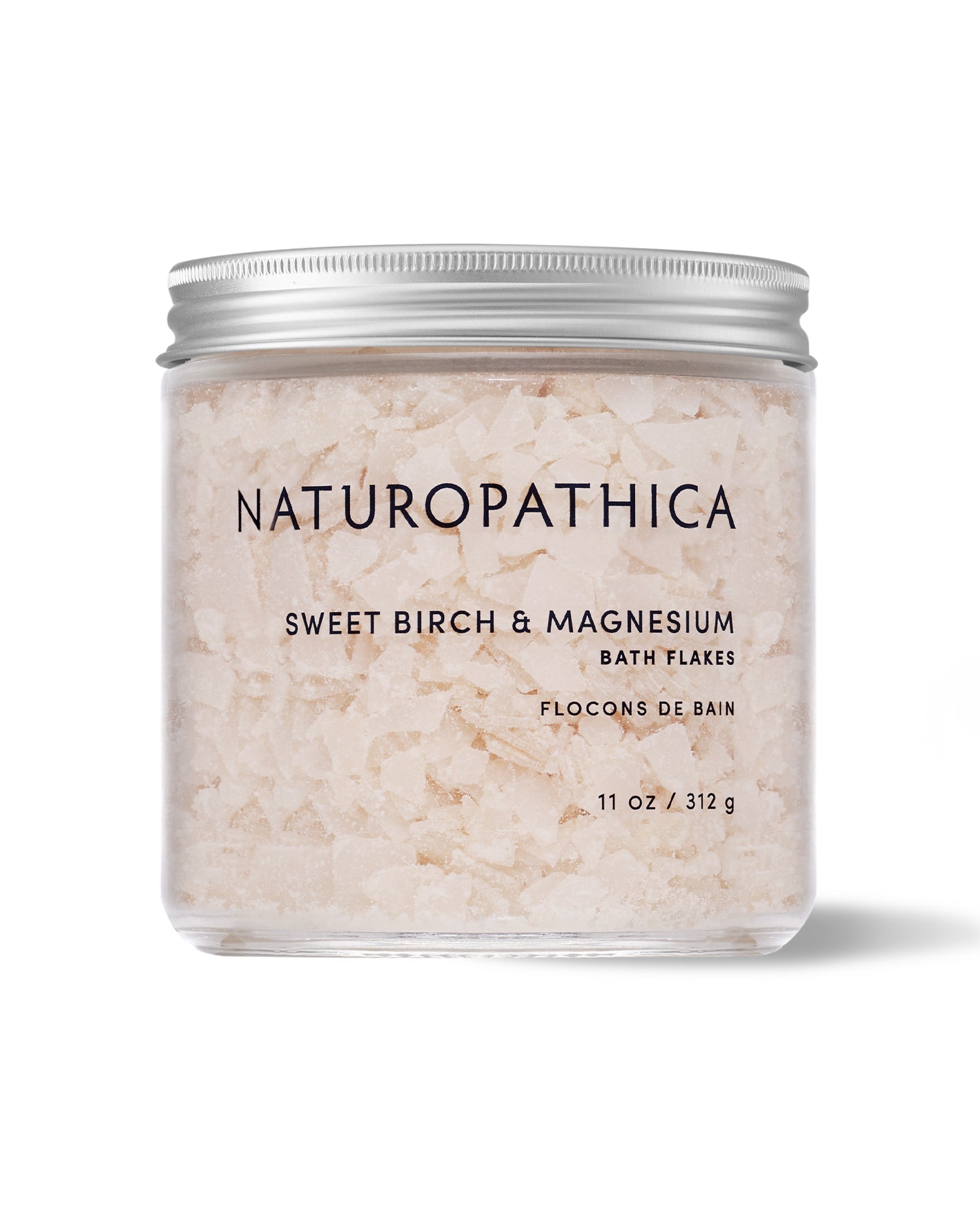 Sweet Birch & Magnesium Bath Flakes by Naturopathica