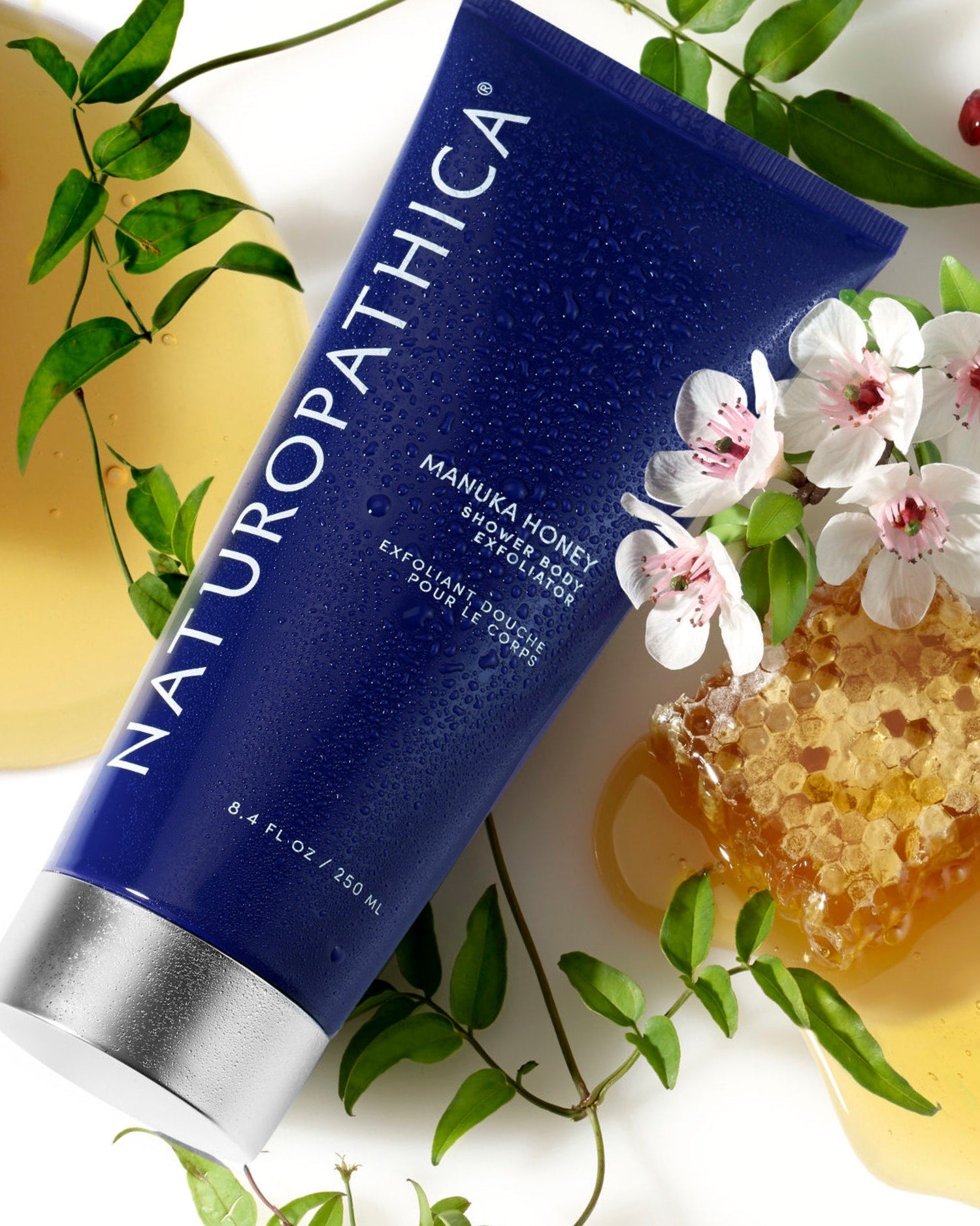 Manuka Honey Shower Body Exfoliator by Naturopathica