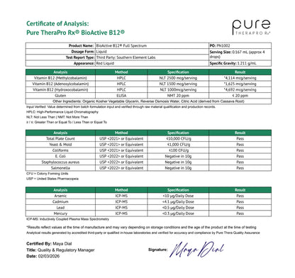 BioActive B12 Full-Spectrum