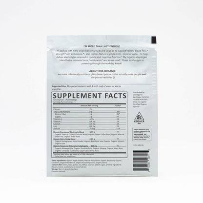 Organic Pre-Workout Powder