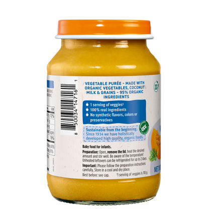 Holle Baby Food Jar - Veggie Curry - 6 Jars by Holle USA