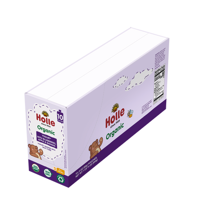 Holle Organic Yogurt Pouches - Blueberries, Apple & Banana by Holle USA