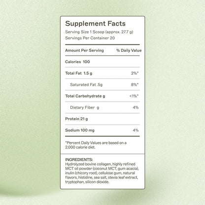 Paleo Protein Powder - Vanilla Bean by Amy Myers MD