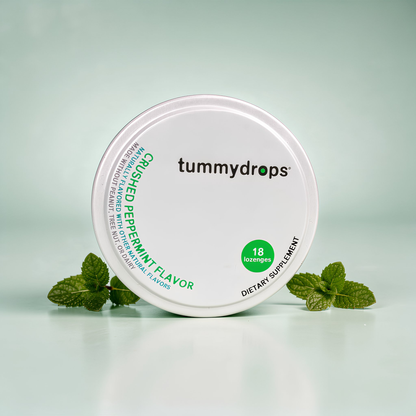 Crushed Peppermint Tummydrops, 18 ct