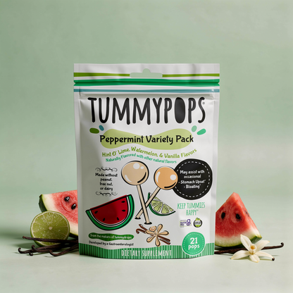 Tummypops Savings Bundle | Organic Ginger and Peppermint Lollipops 21ct