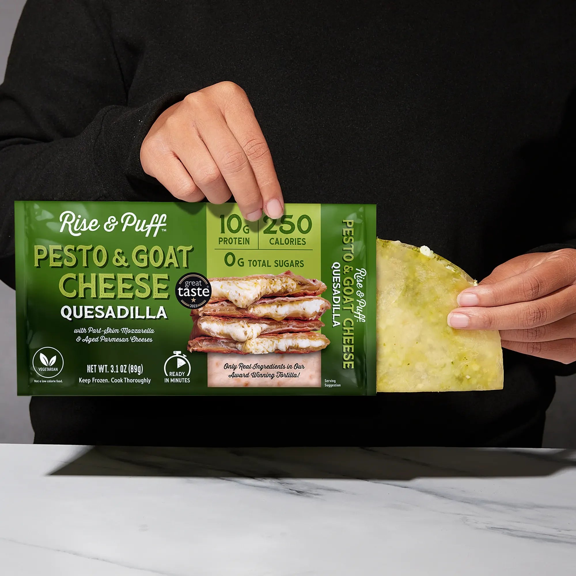 Pesto & Goat Cheese