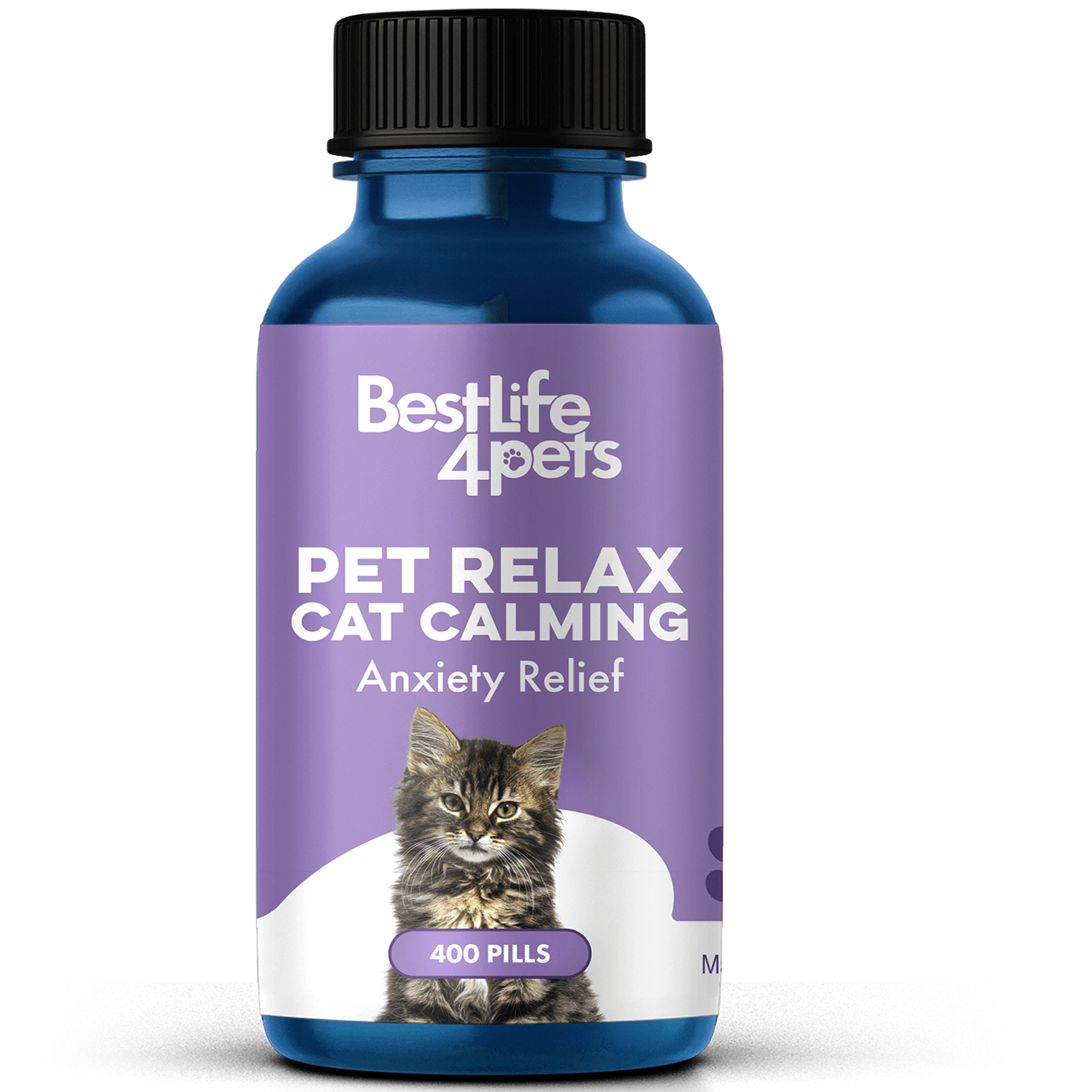 Pet Relax Anxiety and Stress Relief for Cats by BestLife4Pets