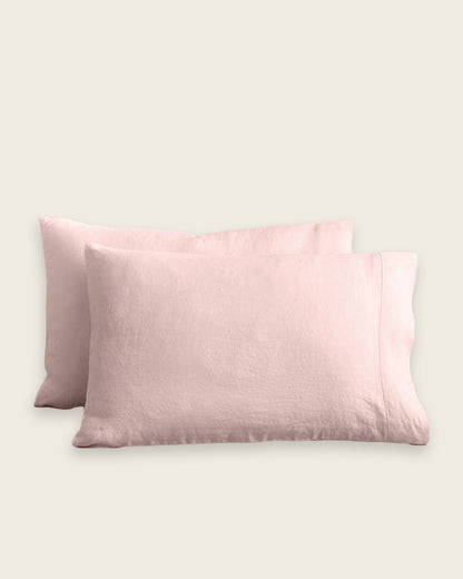 Stonewashed Linen Pillowcases