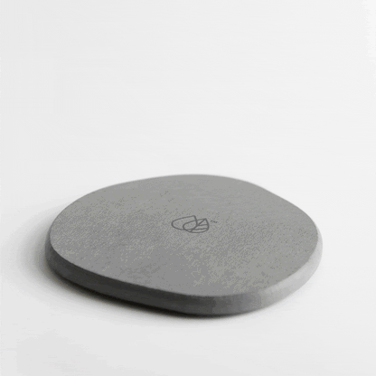 Stone Saucer - 2 Large by Dorai Home | Quick-Drying Home Essentials