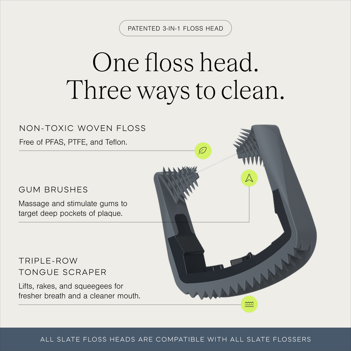 Slate Pro Electric Flosser