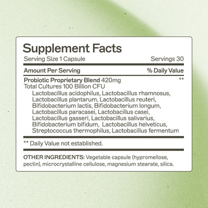 Probiotic Capsules 100 Billion by Amy Myers MD