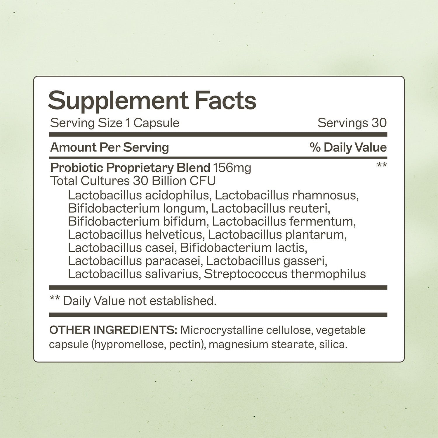 Probiotic Capsules 30 Billion by Amy Myers MD