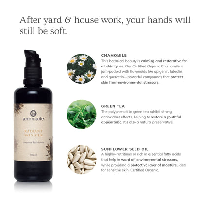 Radiant Skin Silk Body Lotion (100ml)