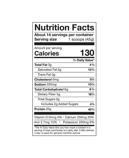 NØRSE CØDE Chocolate Plant Protein Powder by NØRSE CØDE