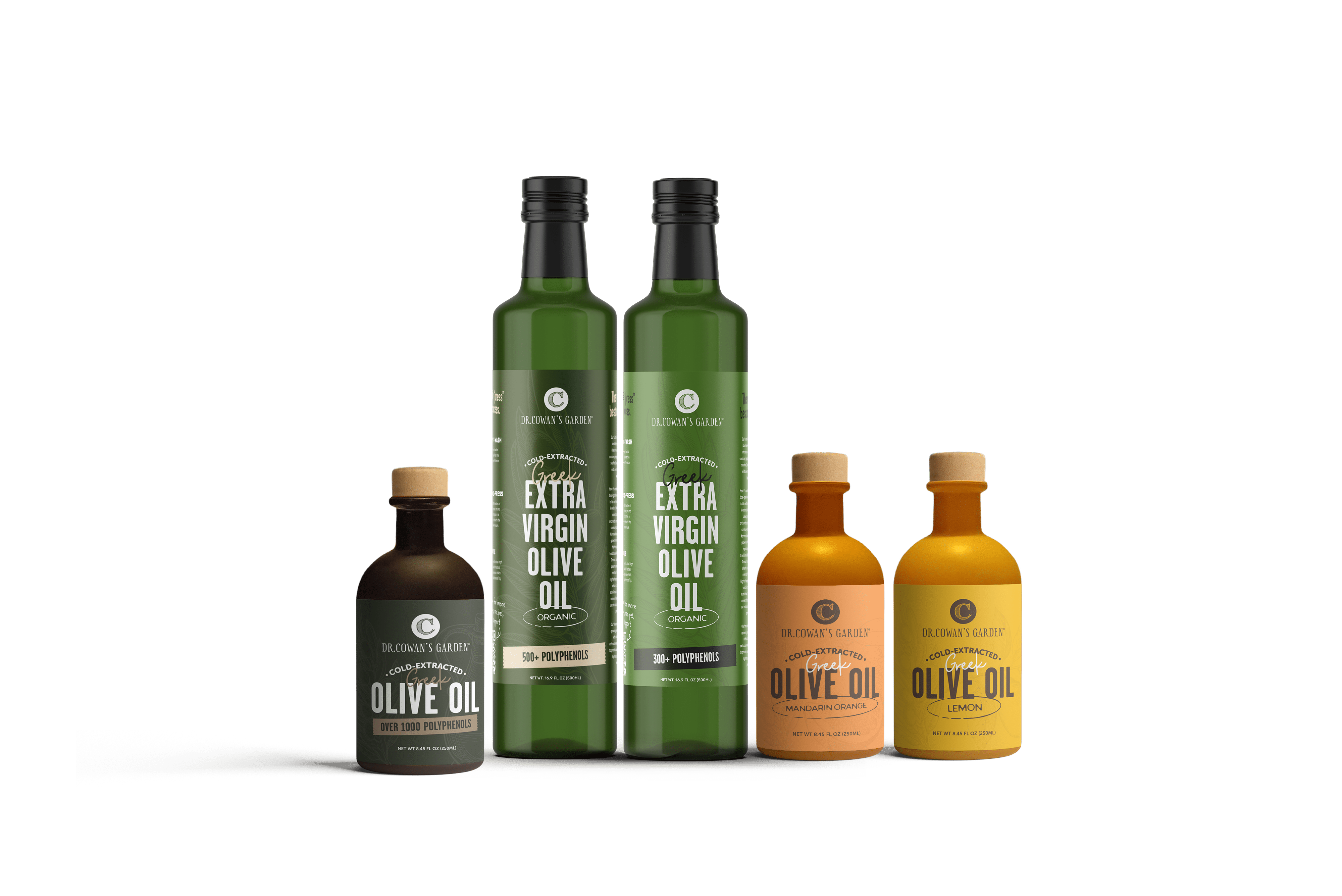 300+ Polyphenol Organic Extra Virgin Olive Oil by Dr. Cowan's Garden