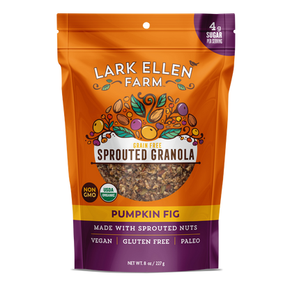 Pumpkin Fig Sprouted Granola (Grain-Free)