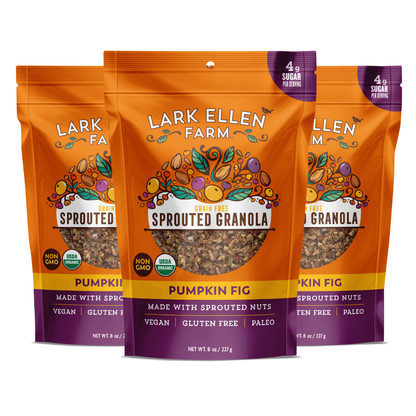 Pumpkin Fig Sprouted Granola (Grain-Free)