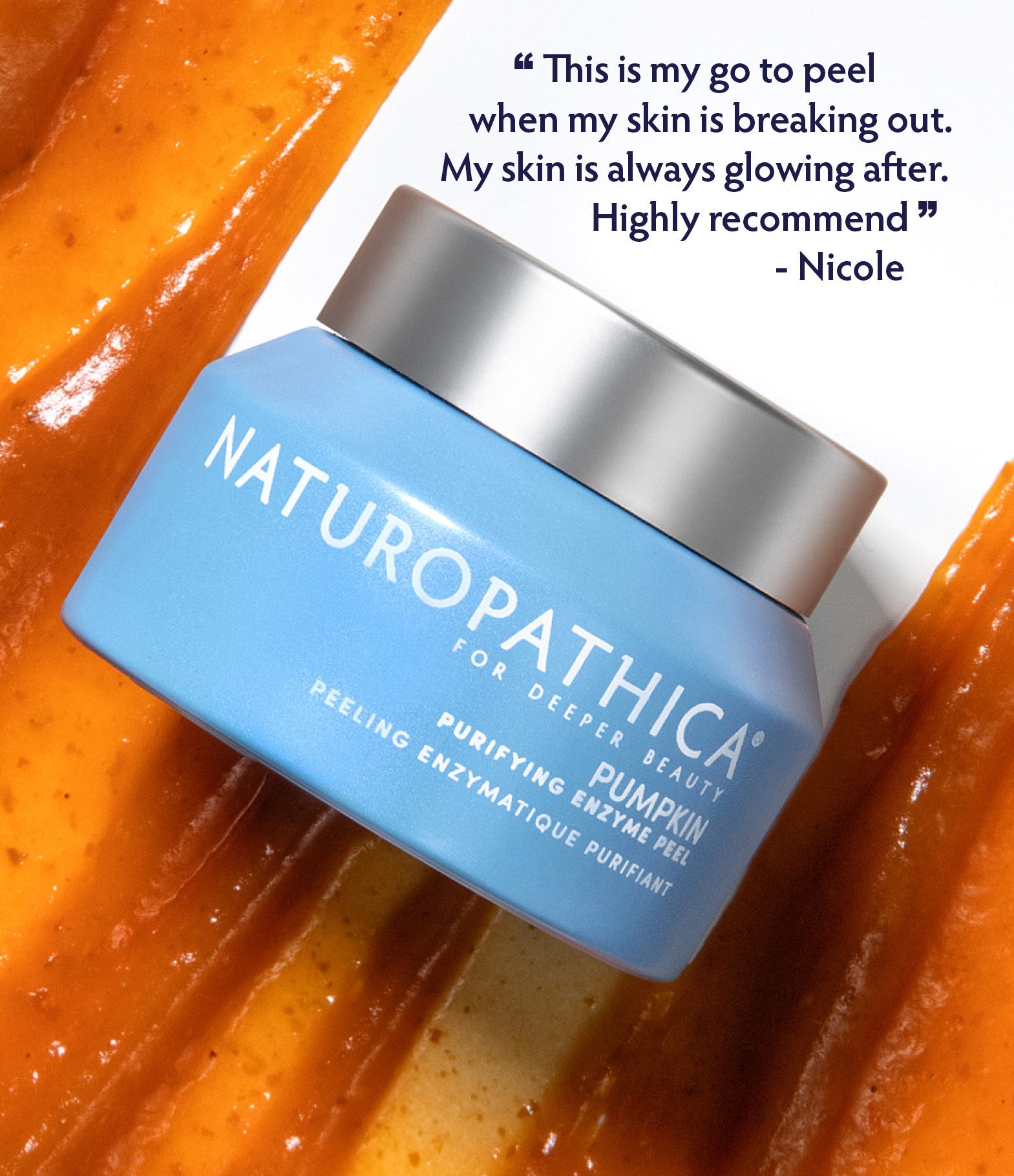 Pumpkin Purifying Enzyme Peel by Naturopathica