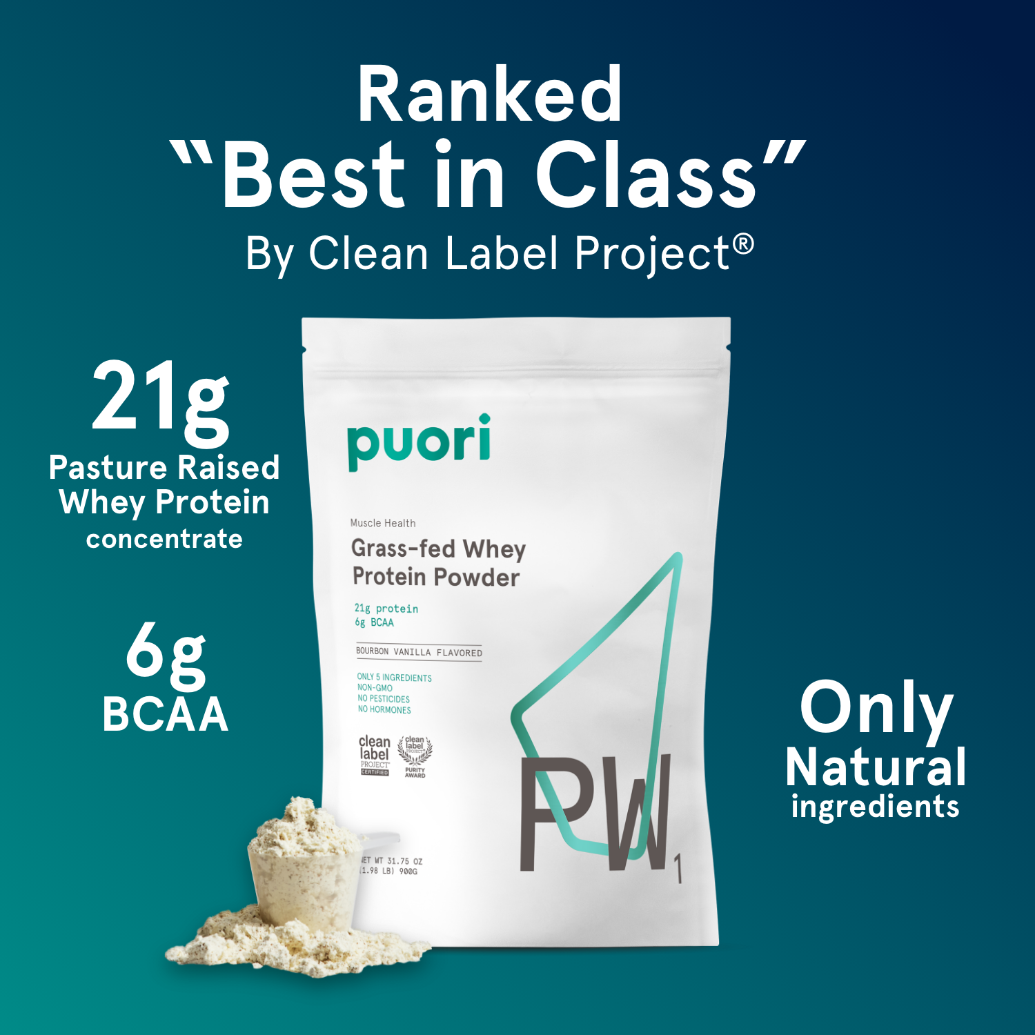 PW1 - Whey Protein with Bourbon Vanilla