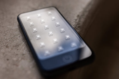 Glow: Portable Red Light Therapy Device - Slimmest Handheld Solution for On-the-Go Relief