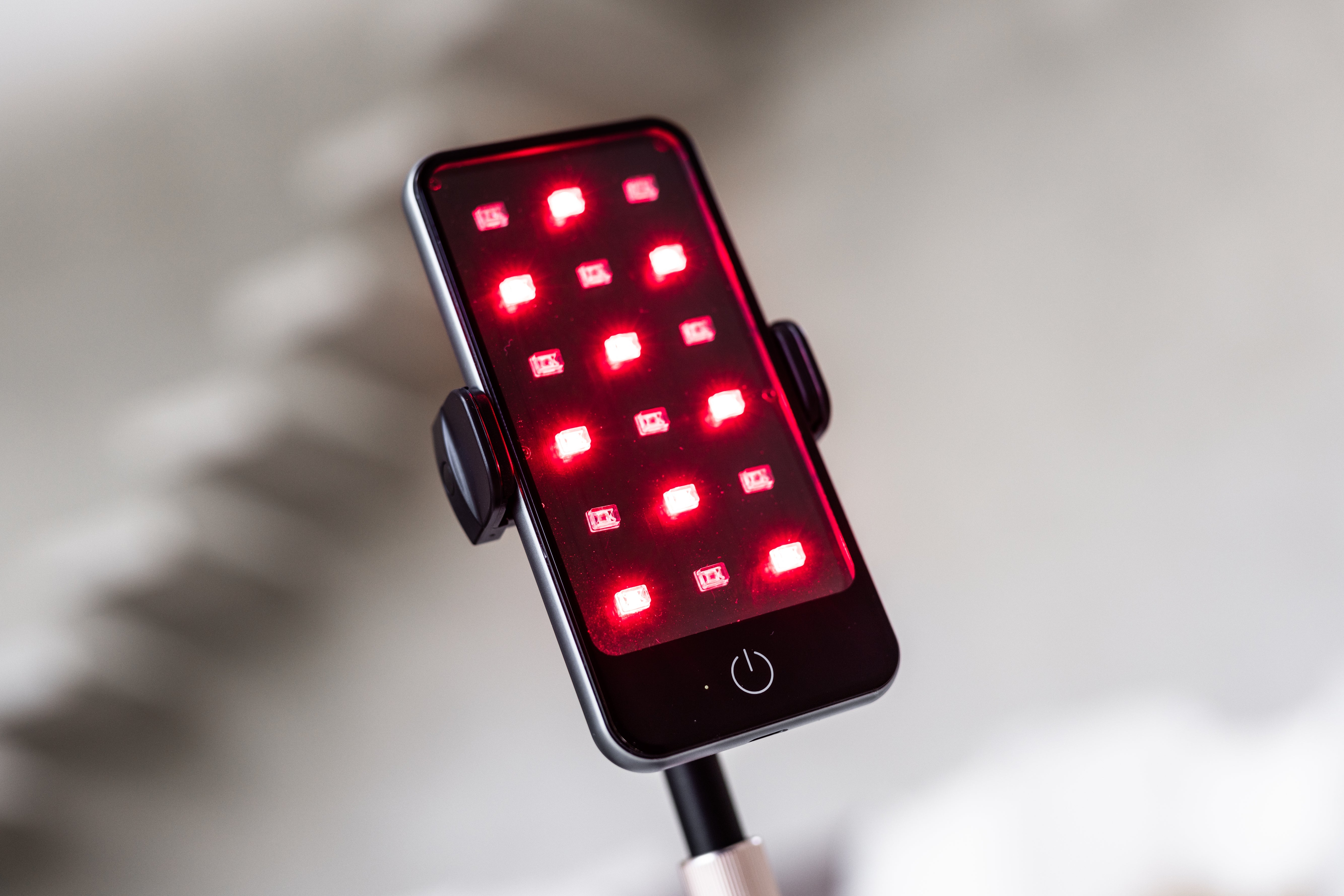 Glow: Portable Red Light Therapy Device - Slimmest Handheld Solution for On-the-Go Relief